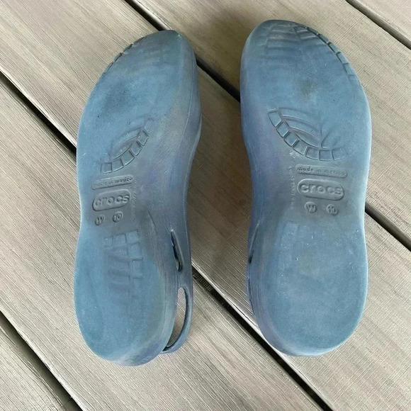 Crocs Women’s Malindi Flats‎ Navy Size 10 - Picture 4 of 4